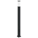 Bollard Lights with Outlet 3 pcs 110 cm Black IP44 4006088