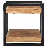 Wall Shelf 70x33x35 cm Solid Wood Acacia 4017484