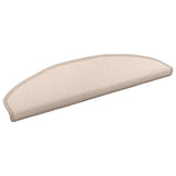 Self-adhesive Stair Mats 15 pcs Taupe 80 x 24.5 x 3.5 cm 42038641