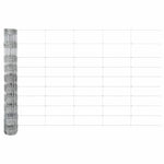 Field Fence Silver 50 x 1 m Galvanised steel 42005836