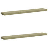 2-Piece Bench Cushions VUGHT 2 pcs 100% Polyester Light Green 950881