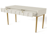 Dressing Table With 2 Drawers 76.5 Cm High ,Chest Drawers Bedroom Highboard White Sideboard Chest WF314399AAB