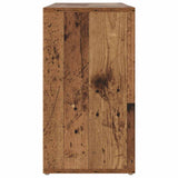 Shoe Bench Old Wood 103 x 30 x 54.5 cm Engineered Wood 875158