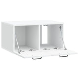 Wall-Mounted TV Cabinet White 59.5 x 41 x 30 cm Engineered Wood 899015