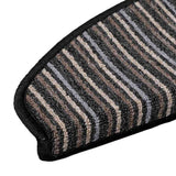 Self-adhesive Stair Mats 15 pcs Anthracite 65 x 21 x 4 cm 42011443
