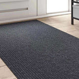 Carpet Runner Grey 80 x 500 cm Fabric 42011420