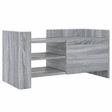 TV Cabinet Grey Sonoma 80x35x40 cm Engineered Wood 848372