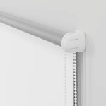 Roller Blind Blackout 160 x 230 cm White 240175