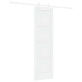 Sliding Door White 61 x 198.5 cm Solid Pine Wood 3333577