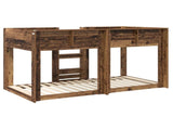 Bunk Bed for Kids Old Wood 100 x 200 cm Engineered Wood 3410425