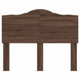 Headboard Brown Oak Engineered wood 888019