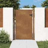 Garden Gate 100x150 cm Corten Steel 153205
