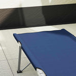 Folding Camping Bed Folding Blue 62 x 194 x 42 cm Oxford fabric 42003116