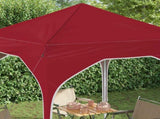 Pop-up Party Tent 194 x 194 x 245 cm Burgundy 42019818