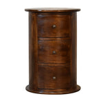 3 Drawer Chestnut Drum IN1823