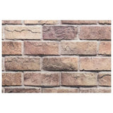 3D Wall Panels 10 pcs Brown 100x50 cm EPS 4008547
