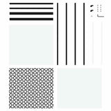 Glass Door Fretwork Black 76 x 2 x 205 cm Aluminium 42012457