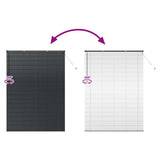 Venetian Blinds Height Adjustable Black 220 x 155 cm Aluminium 42006183