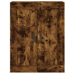 Highboard Smoked Oak 69.5x34x180 cm Engineered Wood 3199566