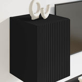 TV Wall Cabinet 2 pcs Black 30 x 31 x 40 cm Engineered Wood 892252