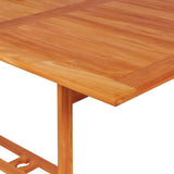 Garden Dining Set Warm Teak 3059578