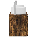 Bathroom Cabinet Set 3 pcs Smoked Oak 49.5 x 44.5 x 66 cm 3405712