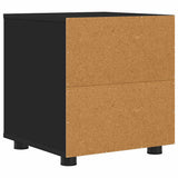 Bathroom Cabinet Black 40.5 x 40 x 44 cm Engineered Wood 888948