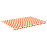 Replacement Fabric for Awning Yellow and Orange 5x3.5 m 312022