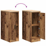 Garage Storage Cabinet Old Wood 30x51x85 cm Solid Wood Pine 860560