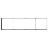 Raised Garden Bed Black 320 x 80 x 55 cm cold-rolled steel 8006418