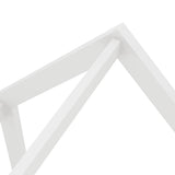Kids Bed Frame with a Drawer White Solid Pine Wood 70x140 cm 322139