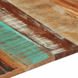 Rectangular Table Top 60x140 cm 15-16 mm Solid Reclaimed Wood 286047