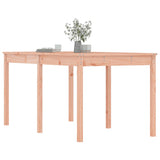 Garden Table 159.5x82.5x76 cm Solid Wood Douglas 823981