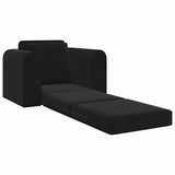 Sofa Bed Black 98 x 71 x 83 cm Velvet 4106670
