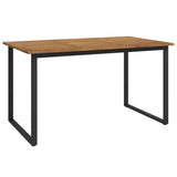 Garden Dining Set Natural Wood Solid acacia wood with an oil finish 3155398