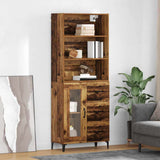 Highboard Old Wood 69.5 x 34 x 180 cm Engineered Wood 3415647