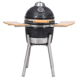 Kamado Barbecue Grill Smoker Ceramic 33 cm 41721