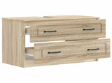 Bathroom Sink Cabinet UTRECHT Sonoma Oak 82 x 41x 56 cm 897677