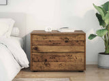 Storage Cabinet 60 x 48 x 57 cm Engineered Wood Old Wood 888835