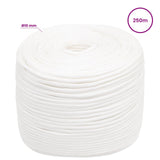 Multipurpose Utility Rope 10 mm 250 m White PP 645 kg Max Load 3473200