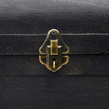 Treasure Chest Wood Black 90x51x42 cm 275394