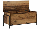 Storage Box Old Wood 80 x 40 x 49.5 cm Engineered Wood 8013678