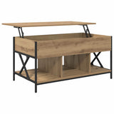 Coffee Table Artisan Oak 100 x 55 x 48.5 cm Engineered Wood 883036