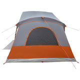 Cabin Tent with Roof Grey and Orange 480 x 273 x 205 cm 42028687