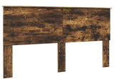 Bed Frame with Drawer Smoked Oak 160 x 200 cm Engineer Wood 3409444