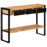 Console Table 110x30x76 cm Solid Wood Mango 348159