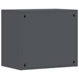 Wall Cabinet for Garage with Gas-lift Door Anthracite 883270