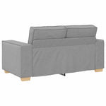 Sofa Set with Cushion 3 pcs Grey 220 x 78 x 84 cm Fabric 3324617