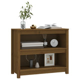 Book Cabinet Honey Brown 80x35x68 cm Solid Wood Pine 821677