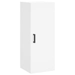 Highboard White 34.5x34x180 cm Engineered Wood 3198849